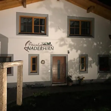 Naderhirn - Bauernhof Apartmán Wegscheid